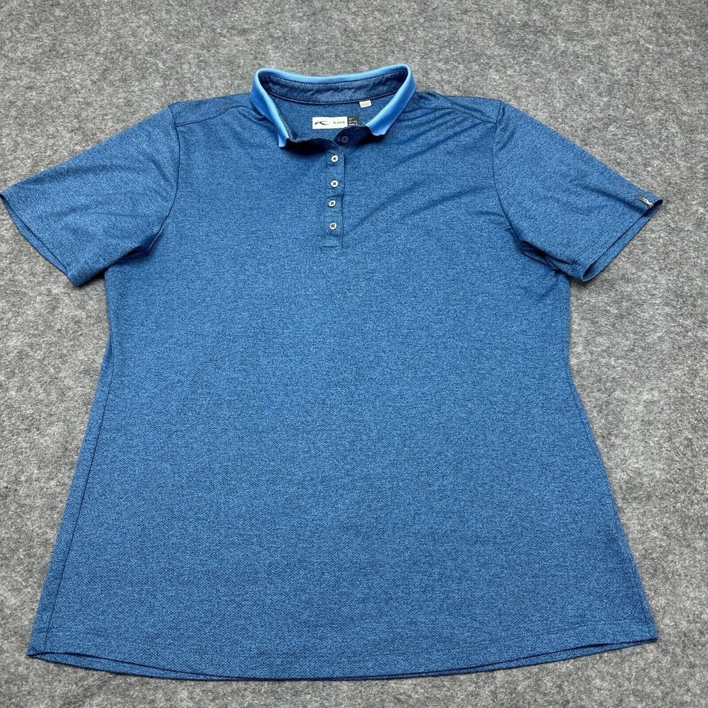 KJUS Performance Polo Shirt Womens XL * Golf Casual Tennis Pickleball